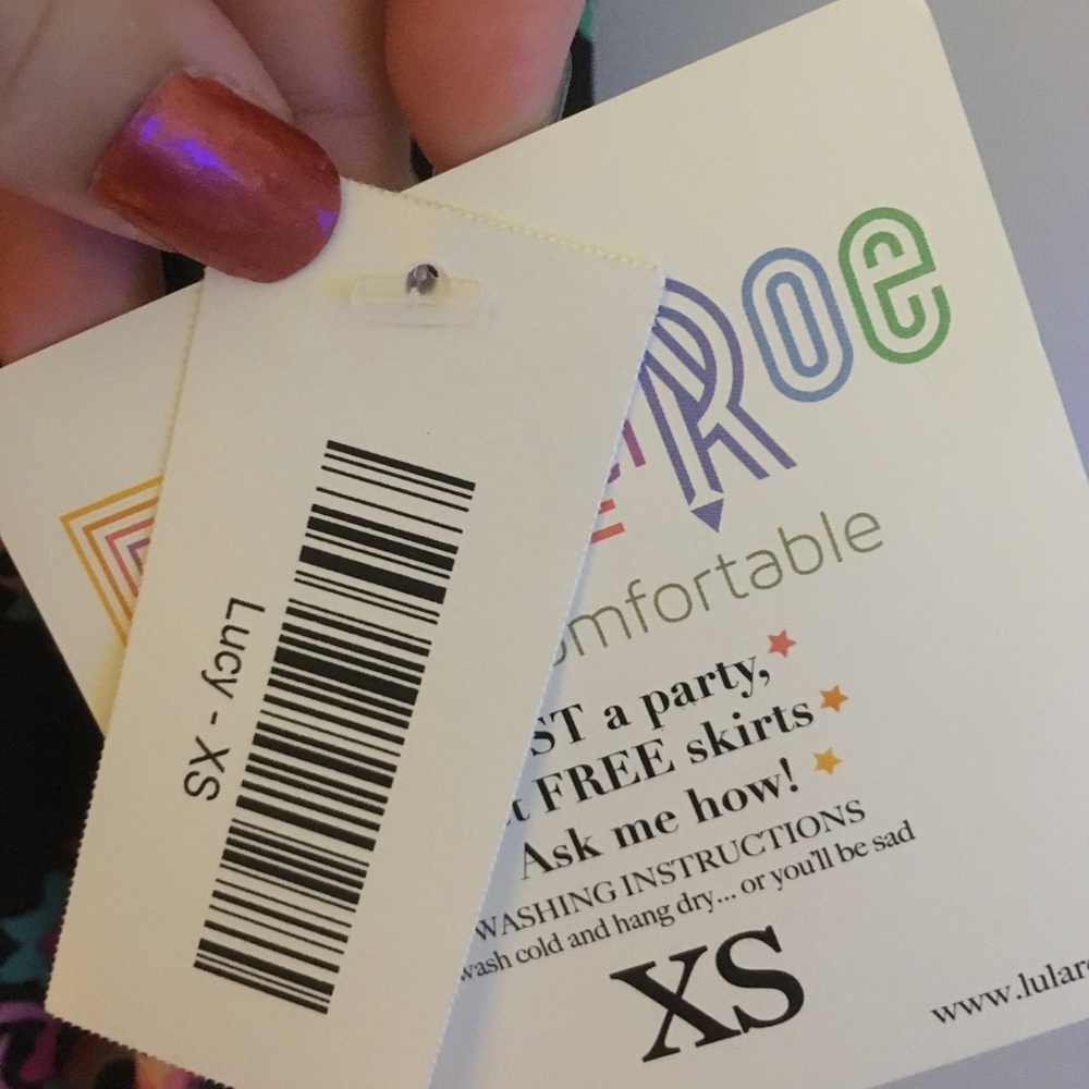 LulaRoe Lucy Skirt - Picture 4 of 5